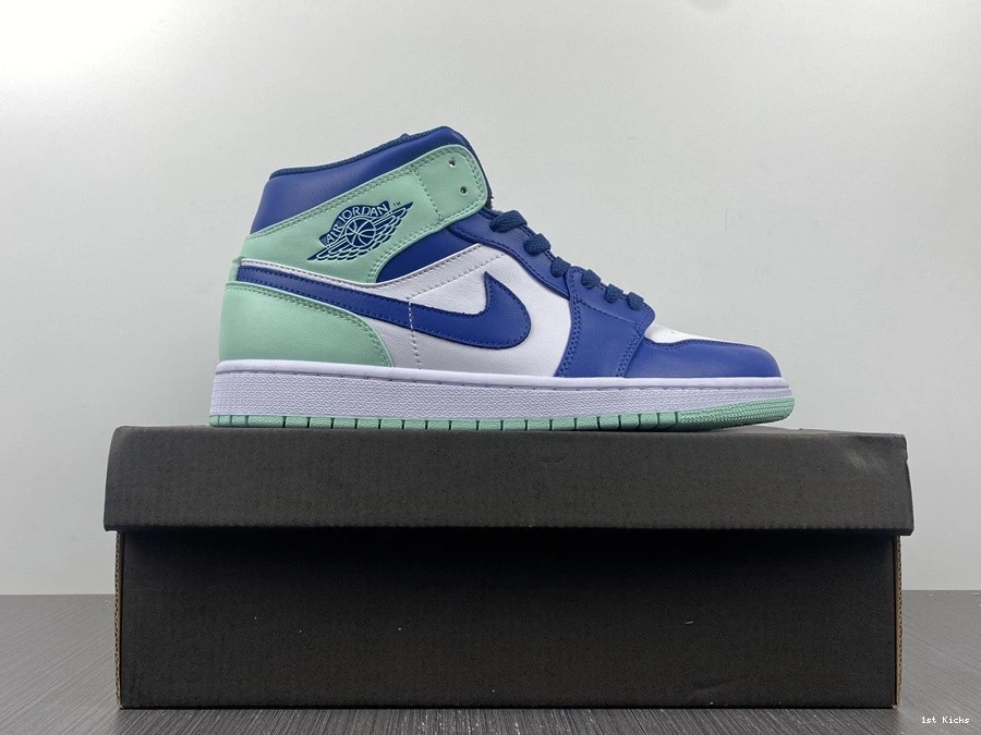 Foam 554724-413 Mystic - Navy Mid 1 Jordan Mint 0929